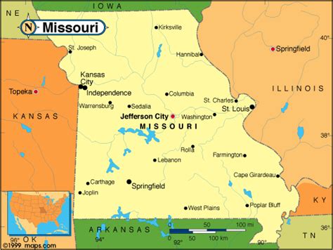 major cities in missouri.